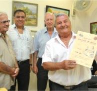 אילי אודליה זכתה בתחרות הציורים לגיל הזהב