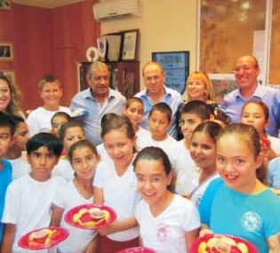 תפוח בדבש מילדי בית ספר צאלים