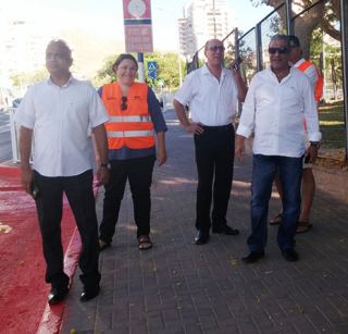 משולחנה של דוברת העירייה: נשקו וסעו בביטחה