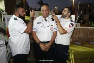 אות הצטיינות ודרגות חדשות ליהודה בן יתח ממד״א אילת