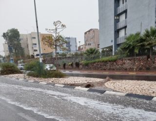 מערכת חורפית בדרום: רוחות מזרחיות חזקות, גשמים מקומיים וחשש להצפות באילת