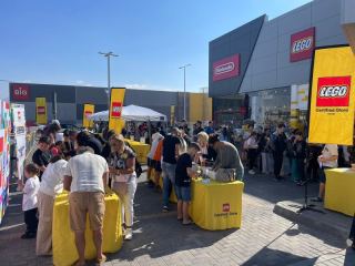 לגו של אור ב-LEGO STORE BIG EILAT