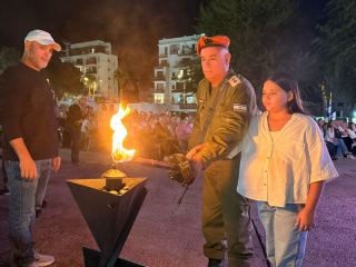 מאות מתושבי אילת השתתפו בטקס יום השואה הערב 