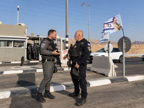 לאחר הדיווח על צמצום האיוש: המשטרה מודיעה שהמחסום הצפוני מאויש במלואו