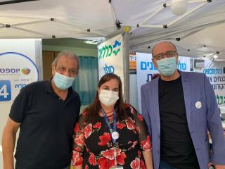 כמה אילתים התחסנו עד כה בחלק הראשון של החיסון - כל הפרטים