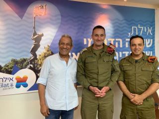 מפקד פיקוד הדרום ביקר באילת