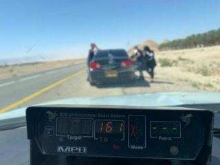 דהר לאילת במהירות 161 קמ"ש עם 6 ילדים ברכב