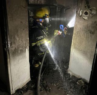 שתי שריפות בדירות מגורים באילת 