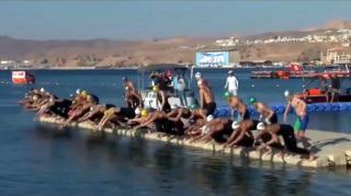 קרב גדול בתחרות הקריטריונים במים פתוחים באילת