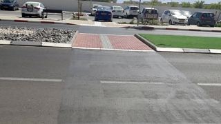 נמחק מעבר החצייה המסוכן  מול בית ספר 'ים סוף'