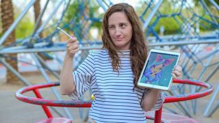 פורטרט מקומי -  תום דניאלי אנימטורית בלב ובנשמה