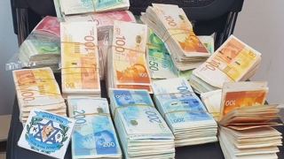 קרוב ל-300,000 ₪  נתפסו  בניסיון הברחה  במעבר 'בגין'