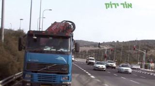 98 תאונות בהן היו מעורבים כלי רכב כבדים בעשור האחרון באילת