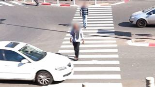 באילת נפגעו קרוב ל-200 הולכי רגל בעת חציה במעבר חציה בעשור