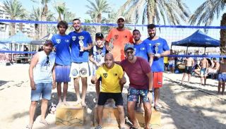 מאור אנקונה בן ה–12.5 ועידן דיין  בן ה–21 - אלופי אילת בפוצ'יוואלי