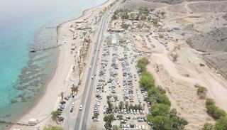 עיריית אילת מגבירה אכיפה כנגד חניה לילית בחופים