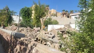 דיירי פטיו המדברי שואלים:  ’'עד מתי יימשך השיפוץ הבלתי נגמר?''