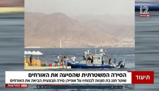 שוטר בכיר במשטרת אילת עשה שימוש פרטי בסירת השיטור הימי