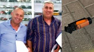 לאחר האיומים, רימון הלם הושלך  אל עבר ביתו של הקבלן סמי נופי