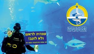 ארוחת חג  מתחת למים