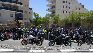 מסע תמיכה של אופנועני אילת