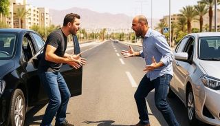 עימות בכביש בין גיסים מאילת הסתיים  בכתב אישום על תקיפה