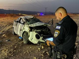 תאונת דרכים קטלנית בכביש הערבה: בת 6 נהרגה