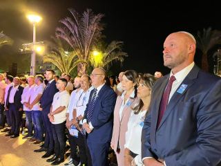 הסתיים טקס יום הזיכרון באילת
