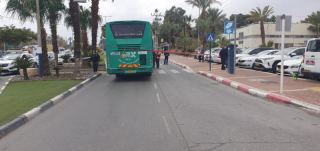 נפטרה מפצעיה הולכת הרגל שנפגעה מאוטובוס באילת