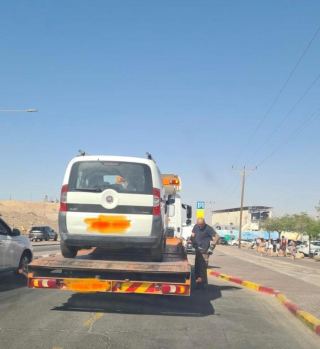 תושב אילת נתפס נוהג שיכור ורכבו הושבת