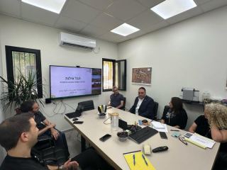 שר הפנים בביקור במועצה האזורית חבל אילות