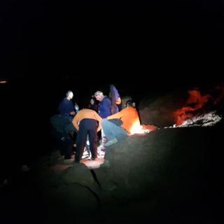 חילוץ 150 בני נוער שנקלעו לחשכה בהרי אילת