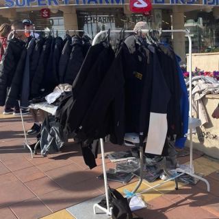 המשטרה אכפה רוכלות לא חוקית בטיילת אילת