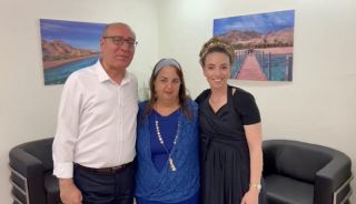 צפו: עידית סילמן בביקור ביוספטל באילת