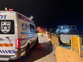 גבר כבן 50 טבע למוות בהתהפכות סירה באילת